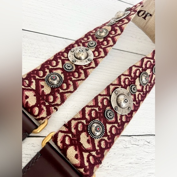 Christian Dior Oblique Shoulder Bag Strap With Ring - Picture 7 of 9